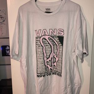 Vans “Now or Never” tee